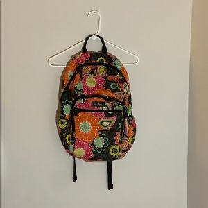 Vera Bradley flower backpack